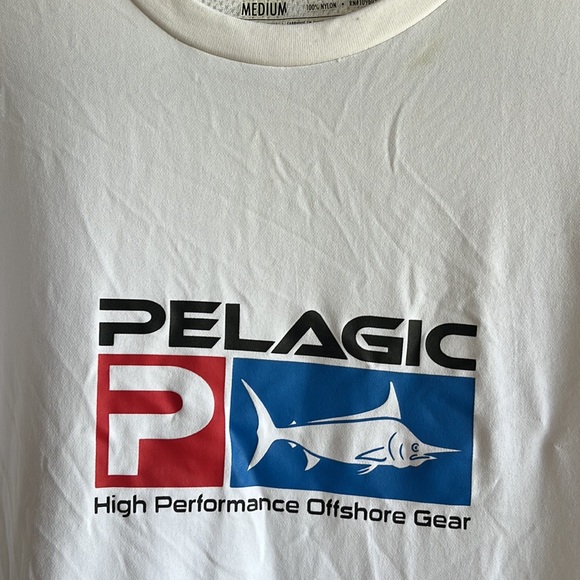 Pelagic High Performance Offshore Gear Aqua Tek Medium white - Picture 2 of 5